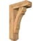 Ekena Millwork Olympic Craftsman Smooth Bracket w/ Offset Brace, Western Red Cedar, 5 1/2"W x 16"D x 24"H BKT0604X16X24OLY04SWR - alternate 1